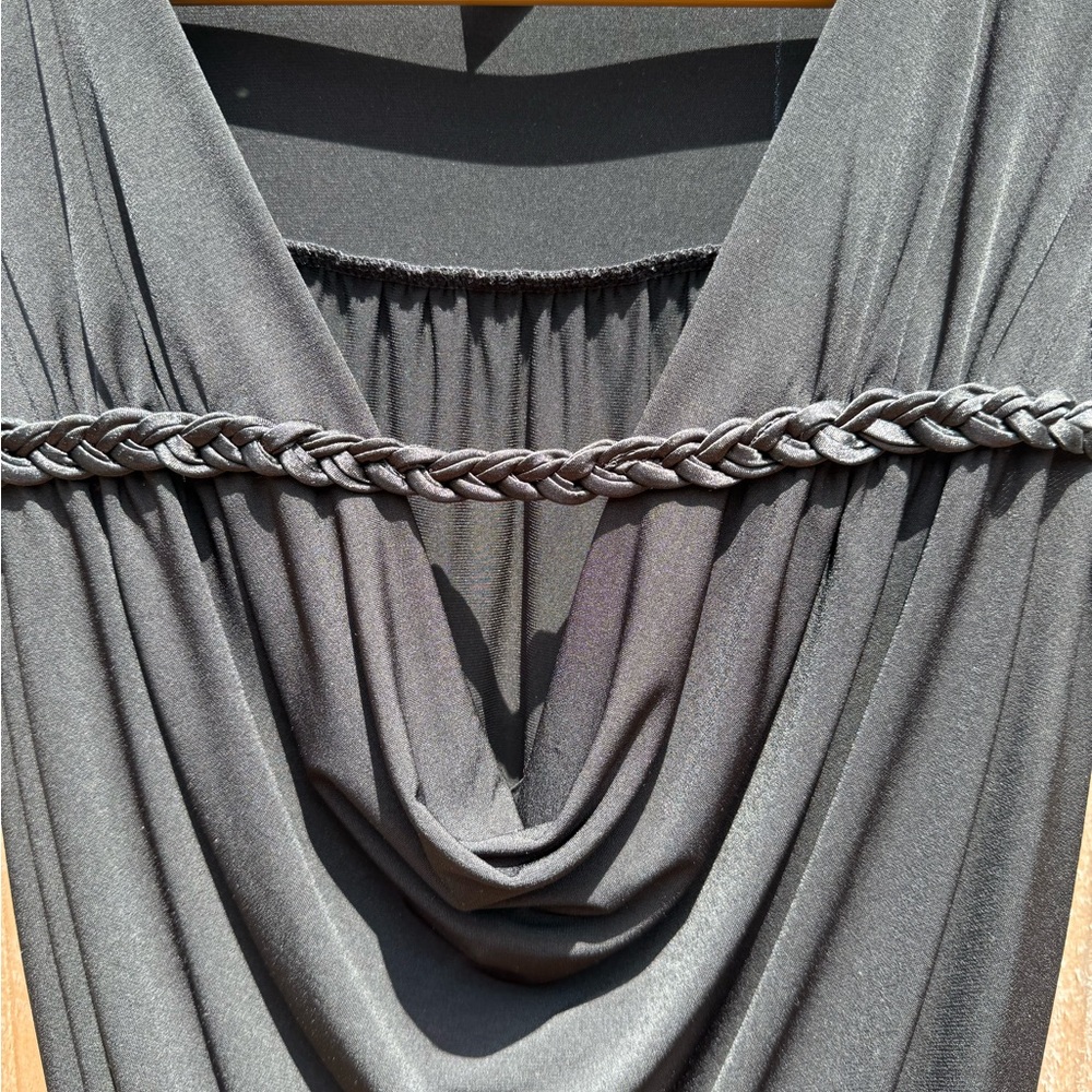 Cache Black Ruched Sleeveless Tank - Picture 2 of 6